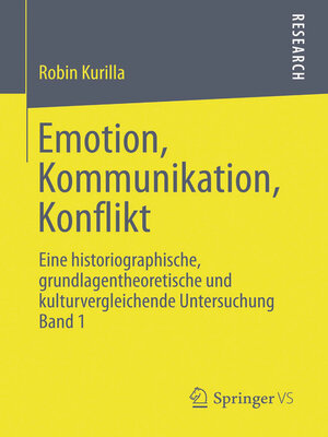 cover image of Emotion, Kommunikation, Konflikt, Band 1